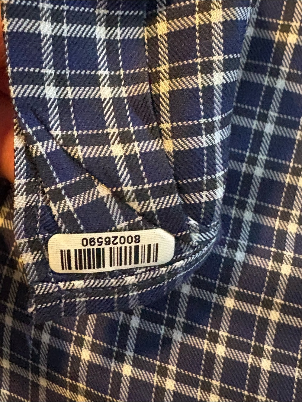 Ermenegildo Zegna dress shirt, men’s XL blue white black check Italian luxury - Picture 8 of 13
